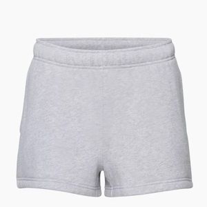 TNA cozy fleece boyfriend 3 inch shorts
